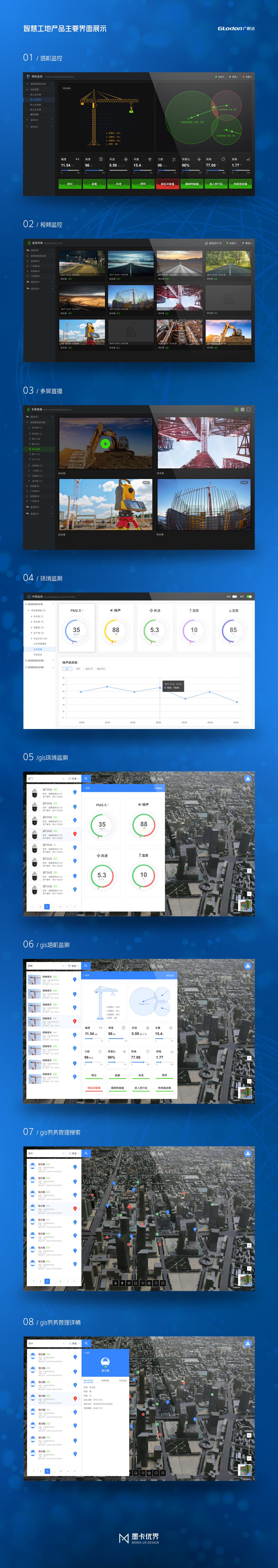 mokaui墨卡优界 智慧工地界面设图2