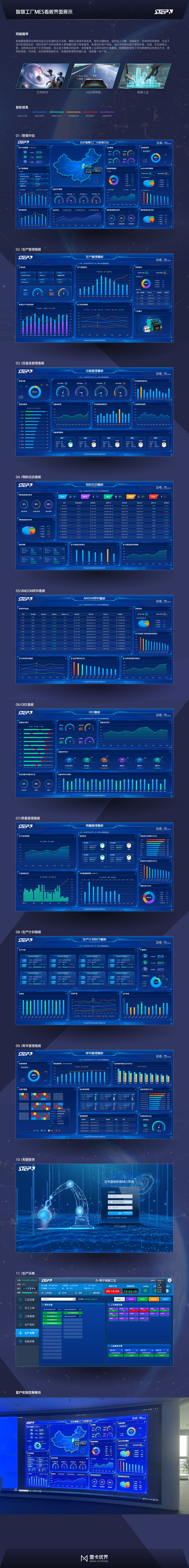 mokaui墨卡优界 水务系统ui设计图3